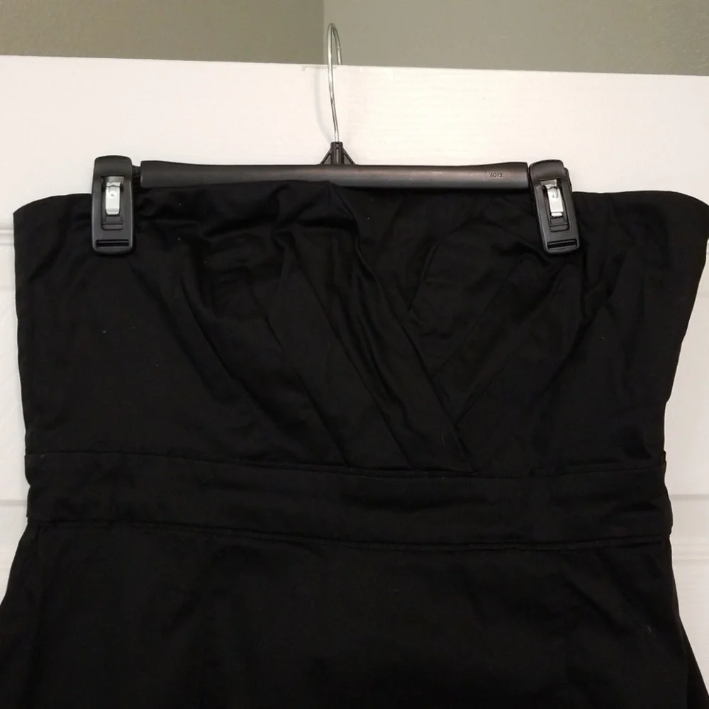 Strapless dress